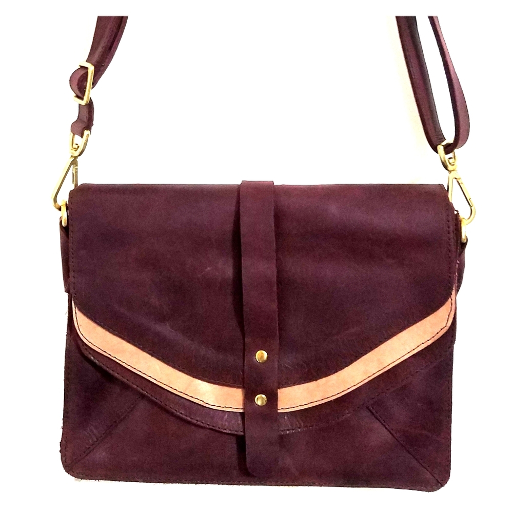 Sseko Designs Saddle Crossbody Purse, NWT